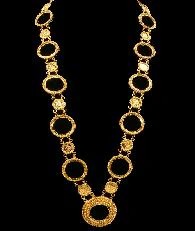 Gold Anchor Pendant
